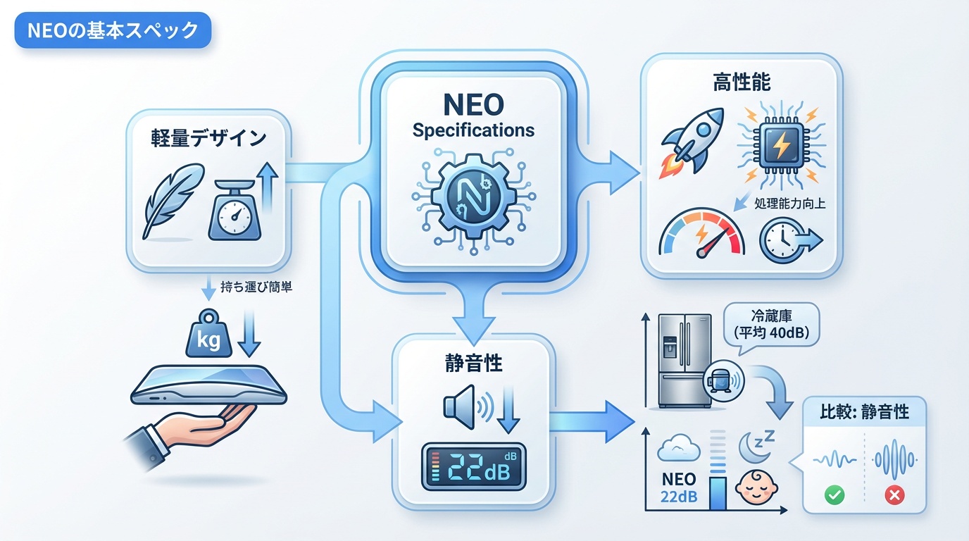 NEOの基本スペック