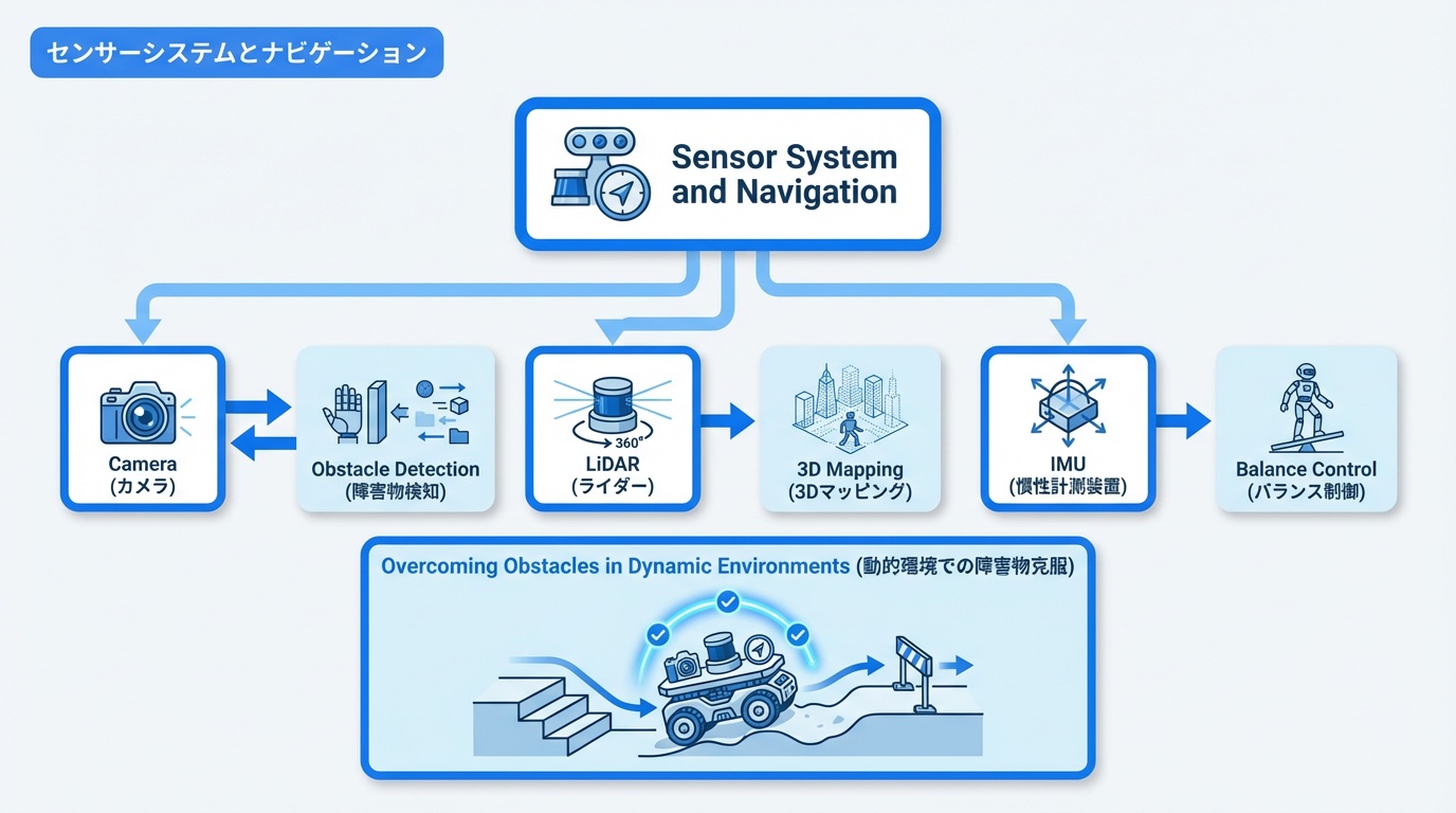 センサーシステムとナビゲーション