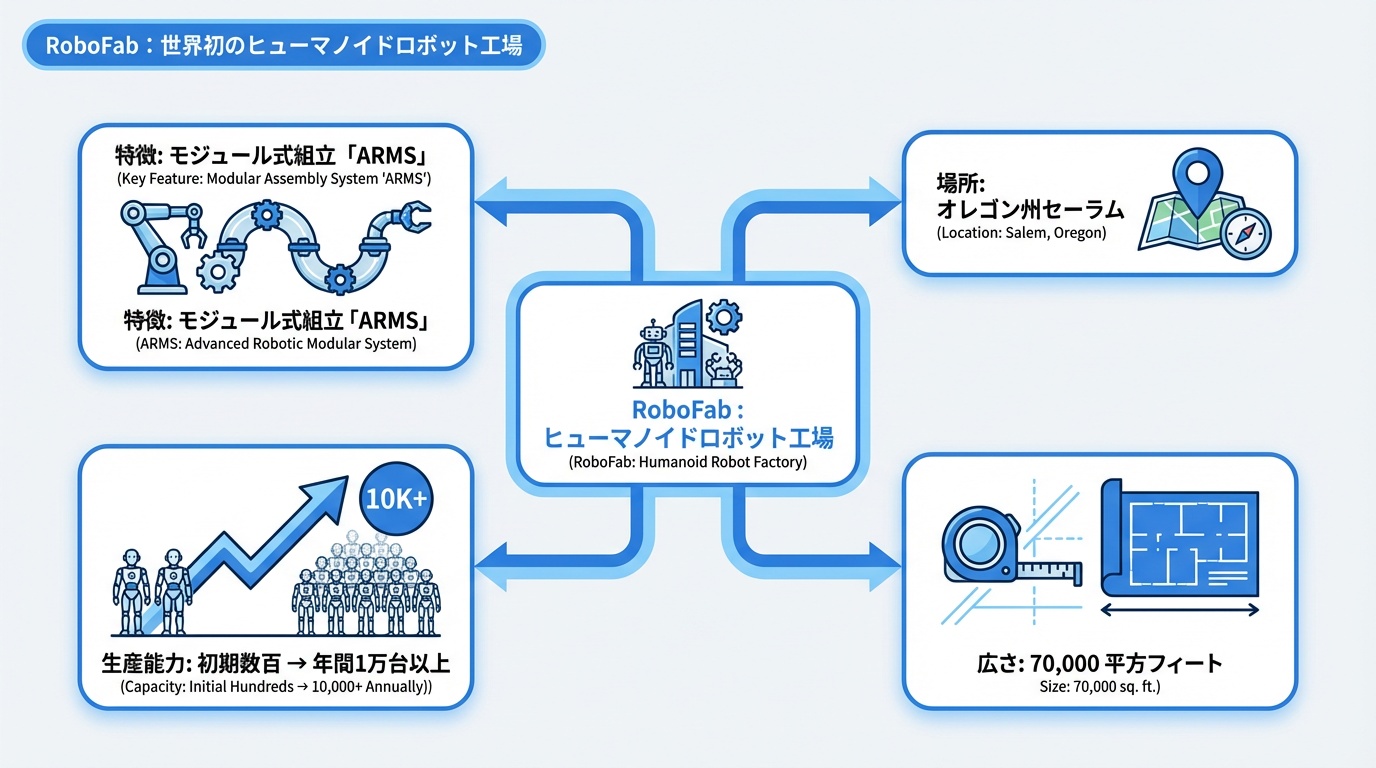 RoboFab：世界初のヒューマノイドロボット工場