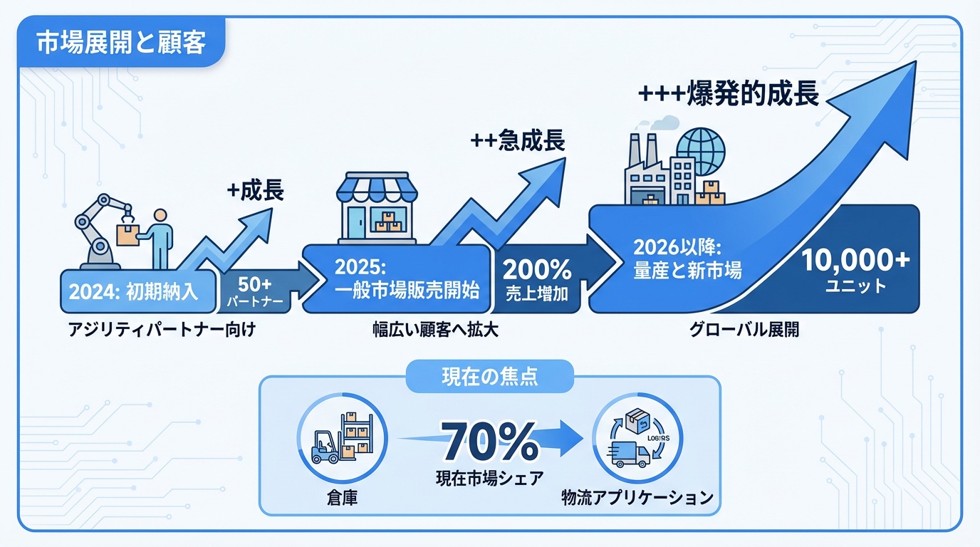 市場展開と顧客
