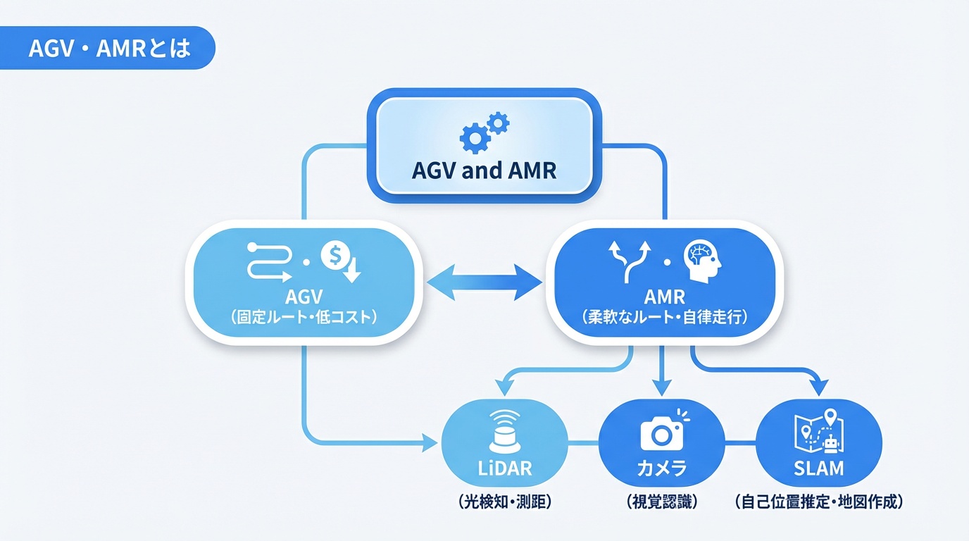 AGV・AMRとは