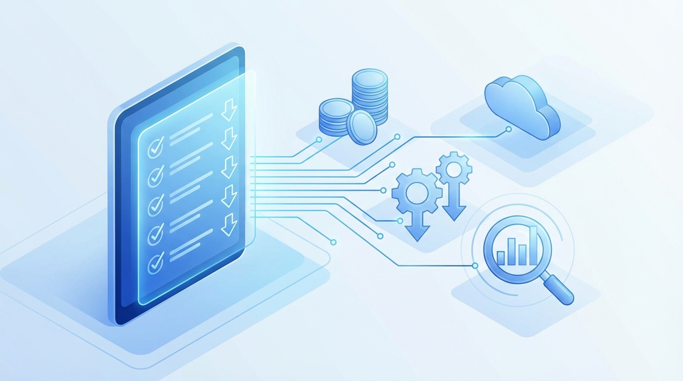 コスト削減チェックリスト