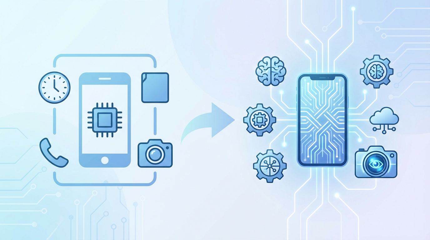 AIスマホとは？従来スマホとの違い