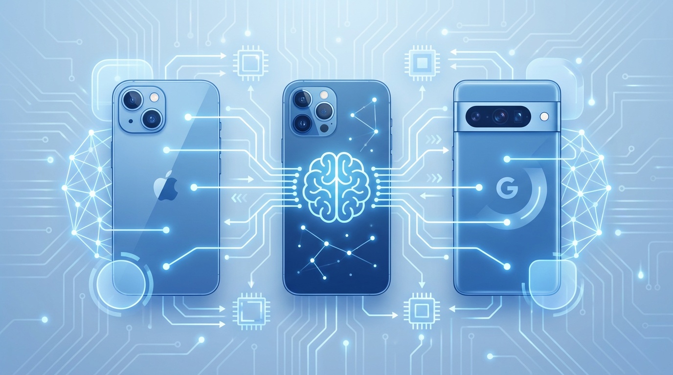 3大AIスマホの比較