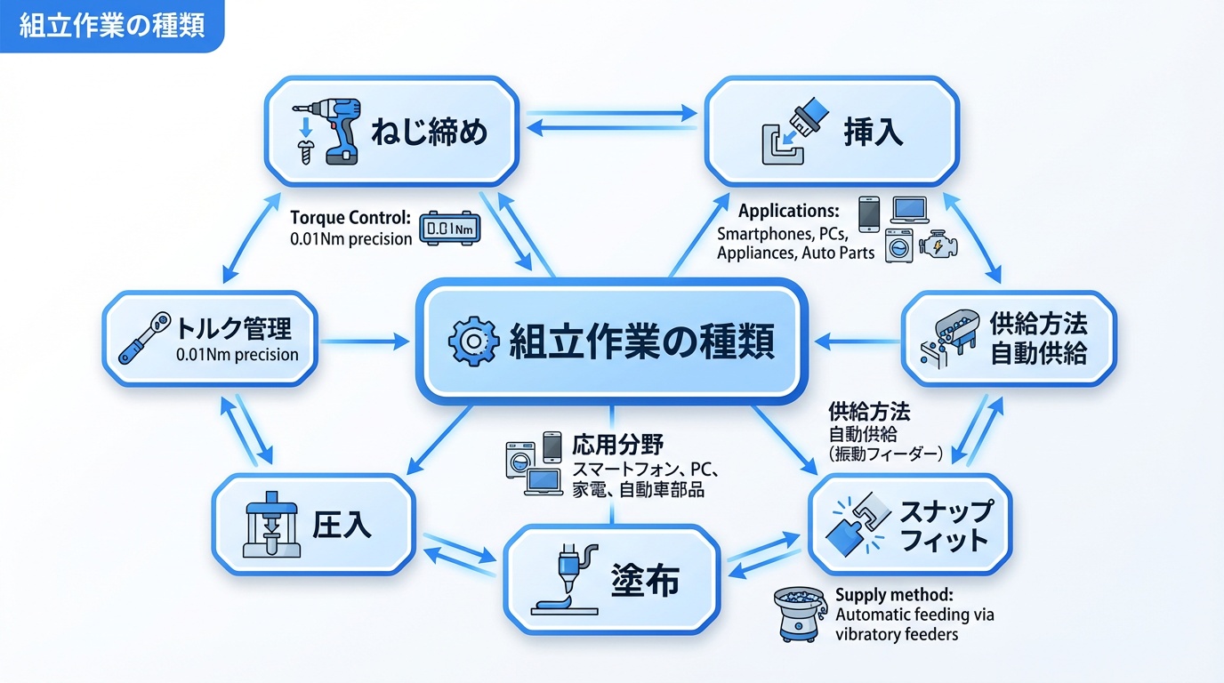 組立作業の種類