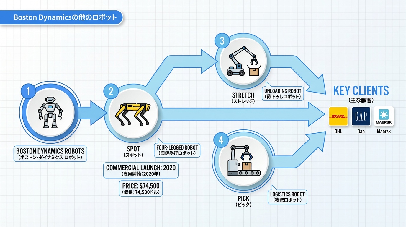 Boston Dynamicsの他のロボット