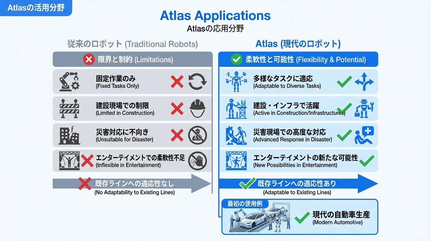 Atlasの活用分野