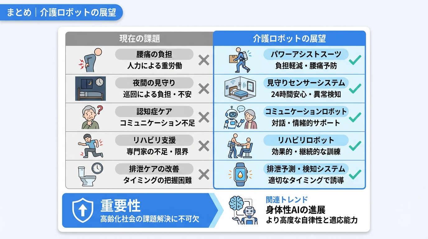 まとめ｜介護ロボットの展望