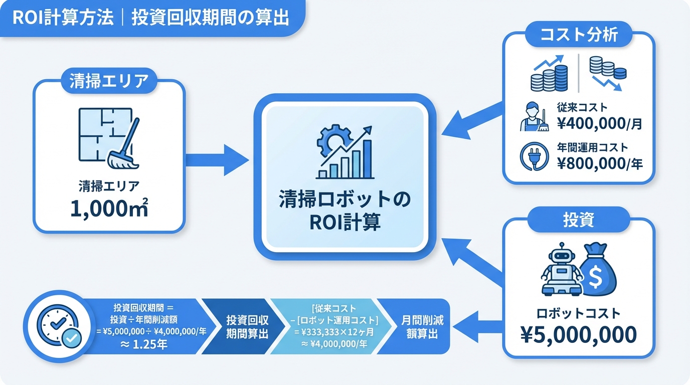 ROI計算方法｜投資回収期間の算出