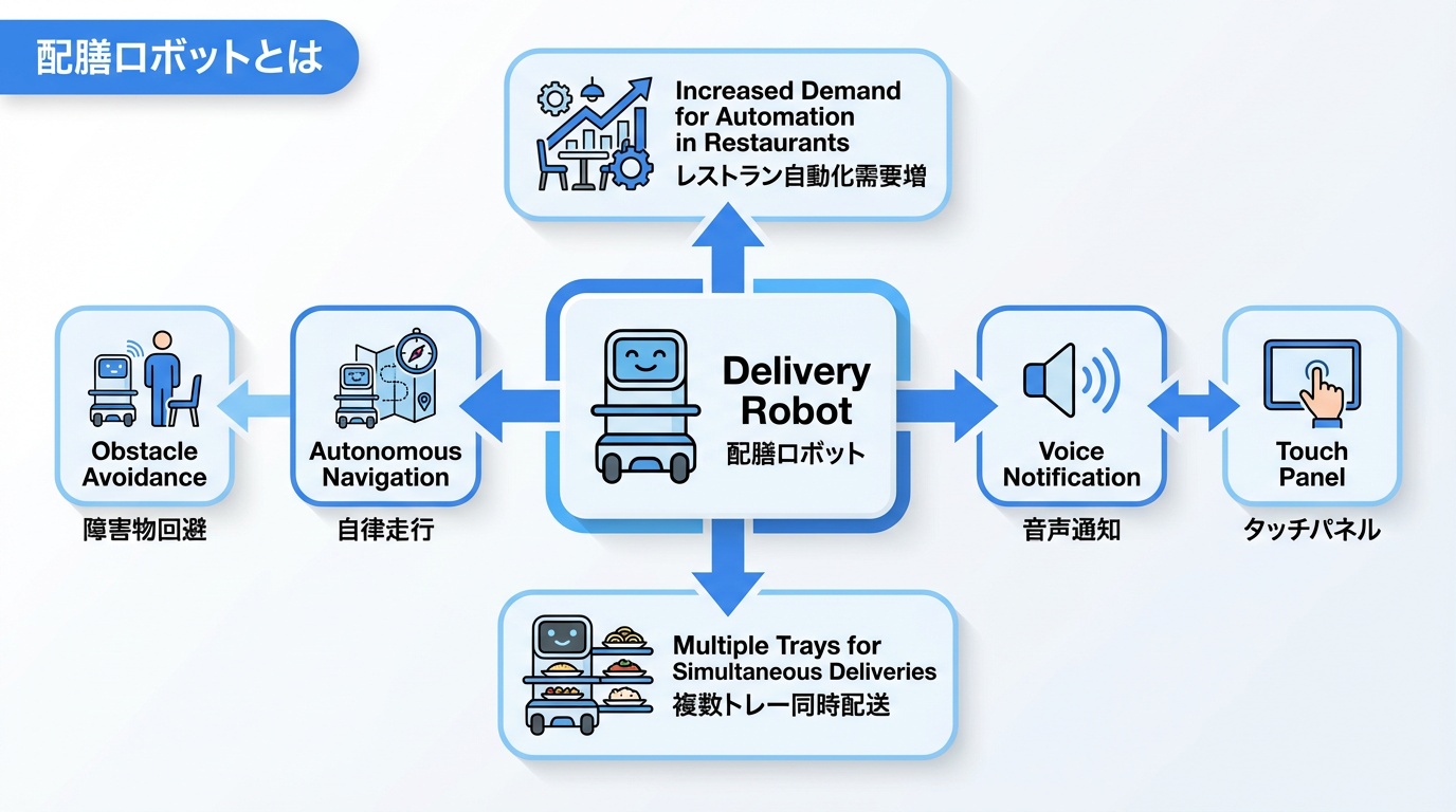 配膳ロボットとは