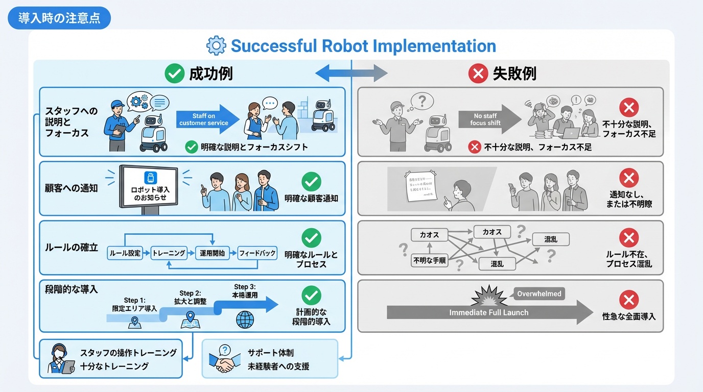 導入時の注意点