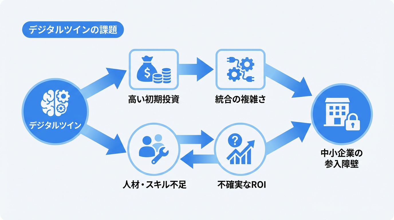 デジタルツインの課題