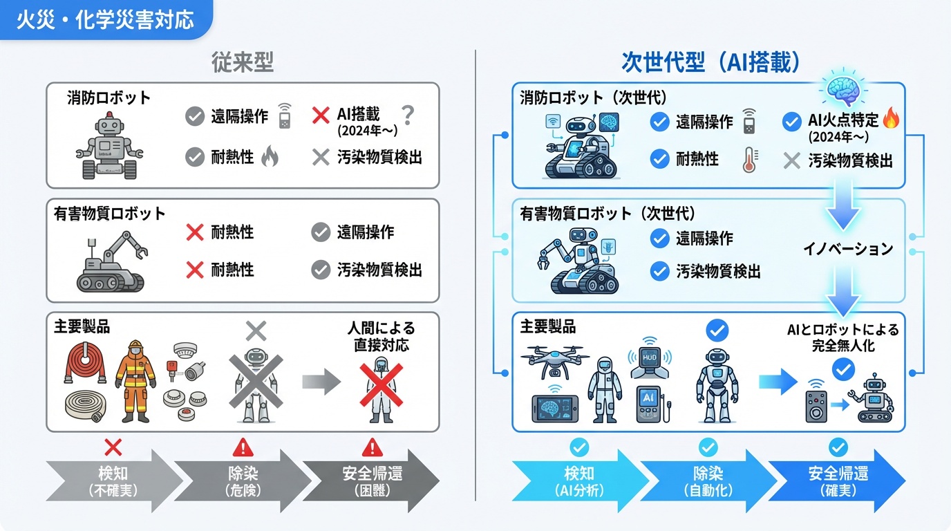 火災・化学災害対応