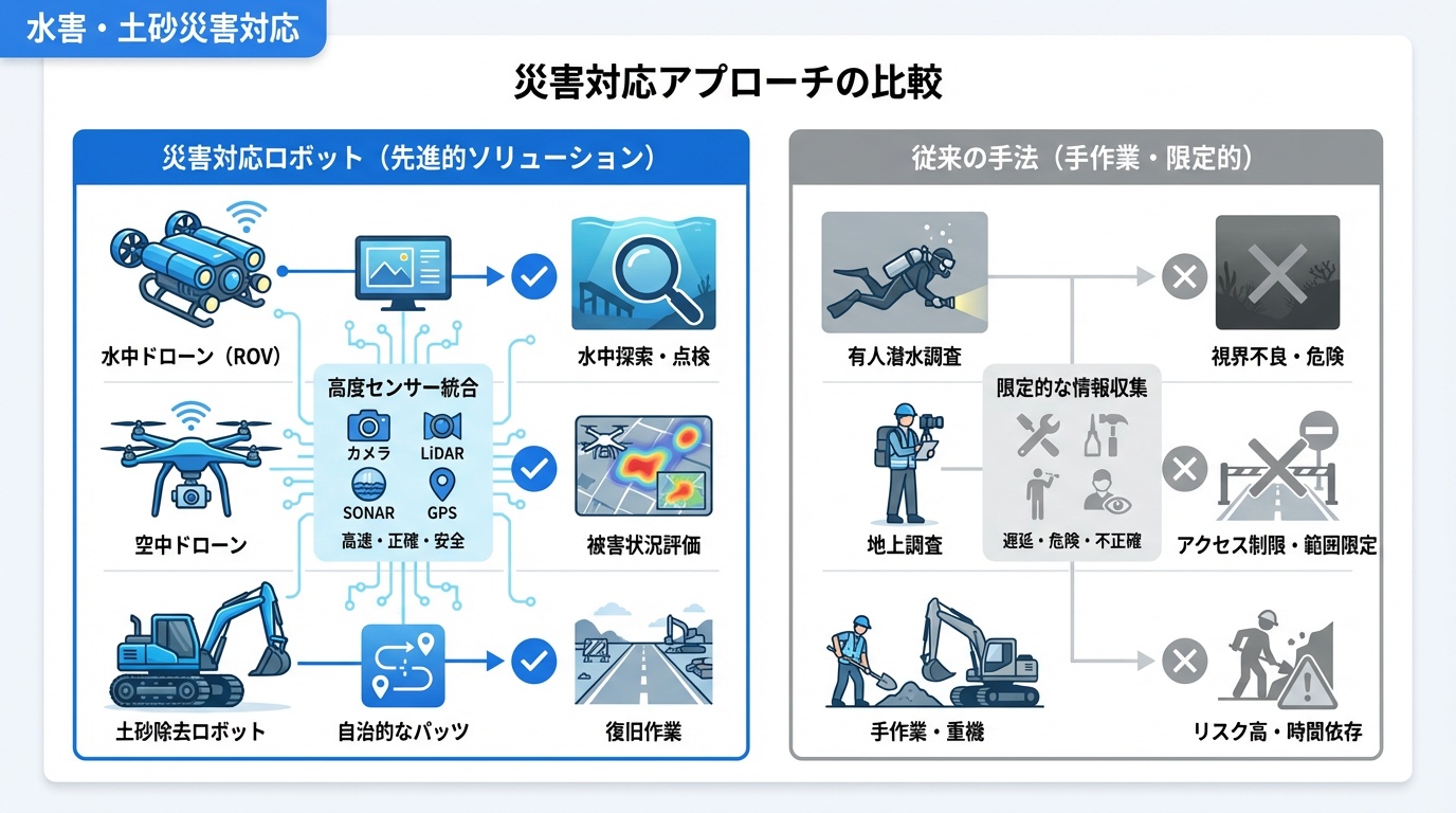 水害・土砂災害対応