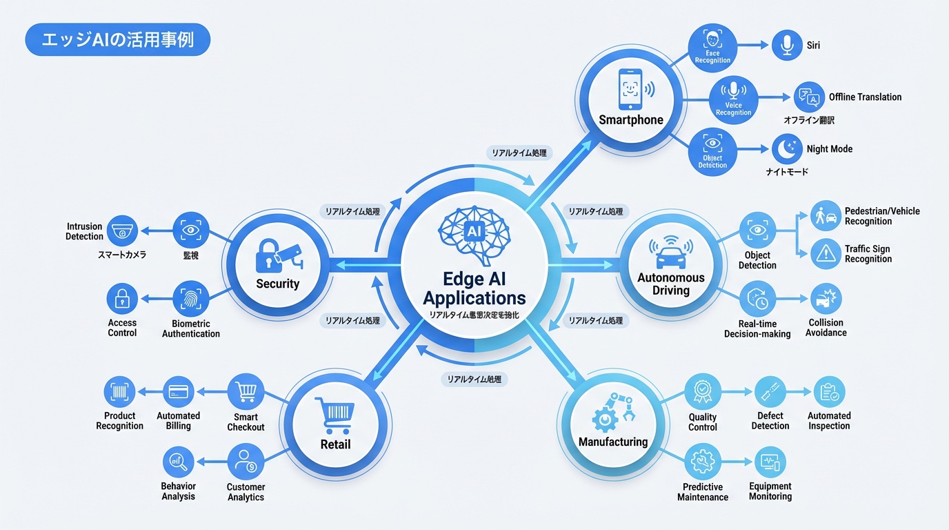 エッジAIの活用事例