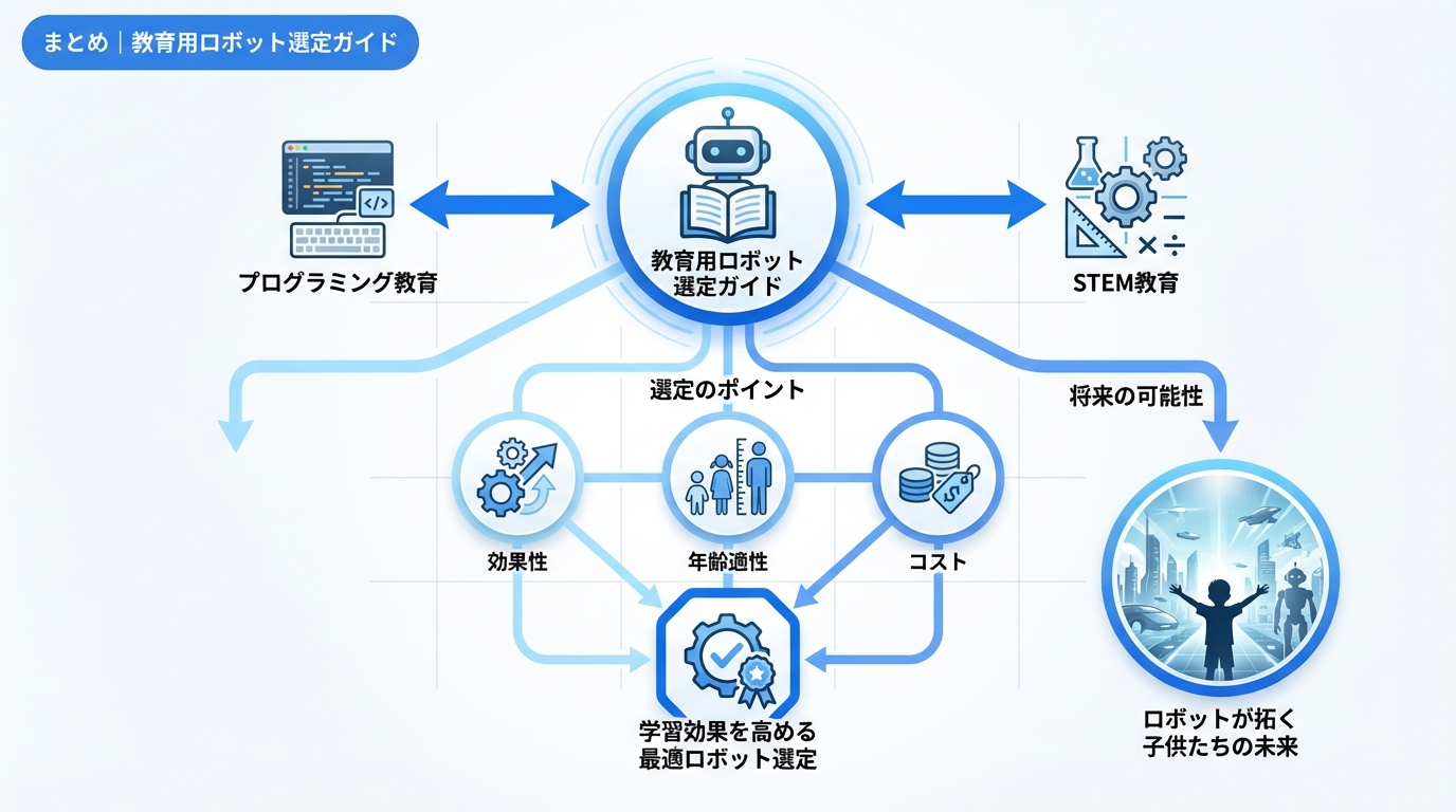 まとめ｜教育用ロボット選定ガイド