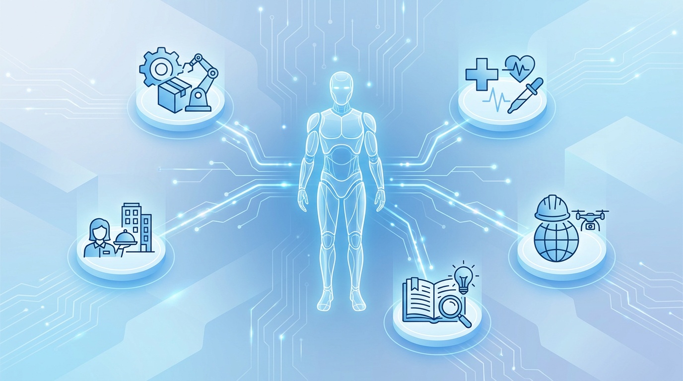 ヒューマノイドロボットの活用分野