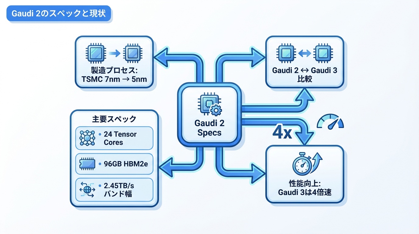 Gaudi 2のスペックと現状