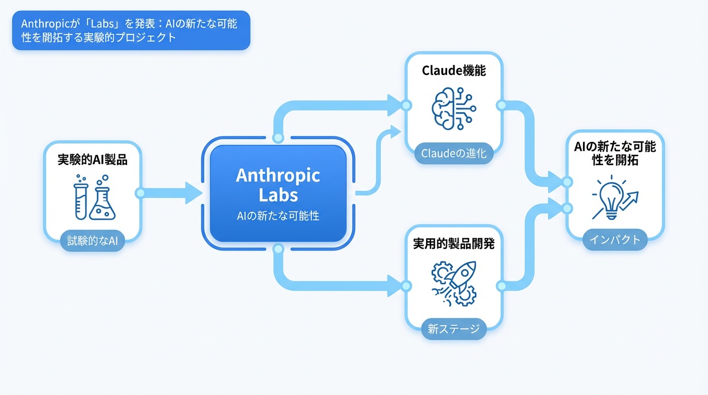 Anthropicが「Labs」を発表：AIの新たな可能性を開拓する実験的プロジェクト