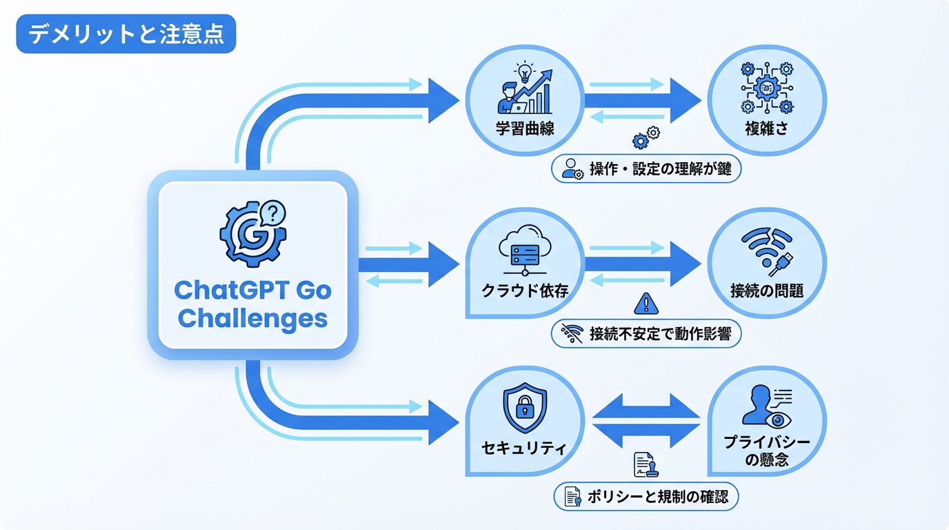デメリットと注意点