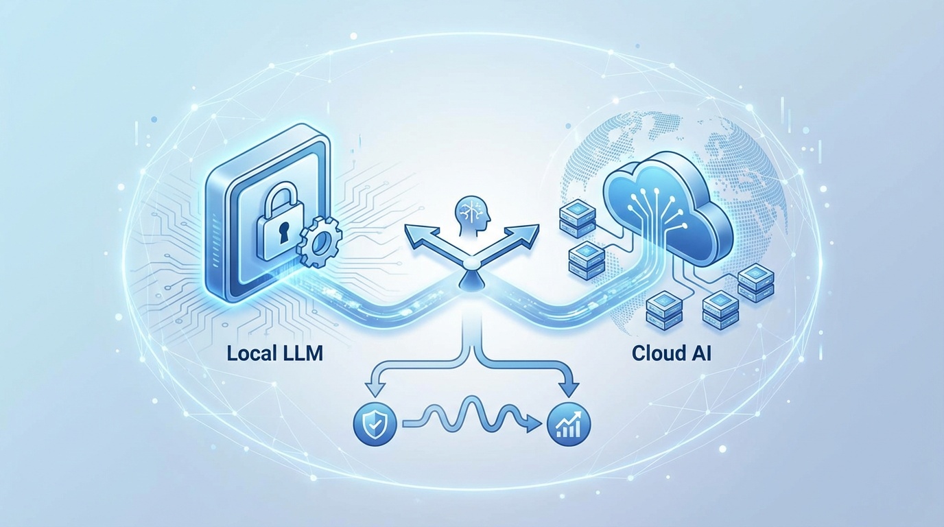 クラウドAIとの使い分け