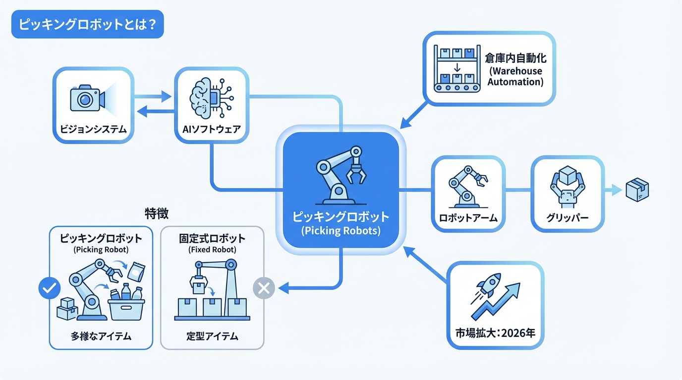 ピッキングロボットとは？
