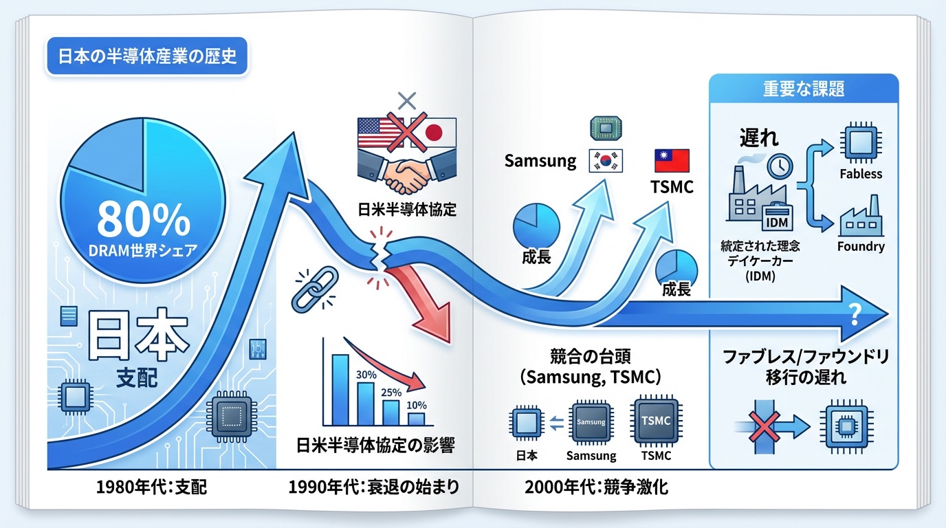 日本の半導体産業の歴史