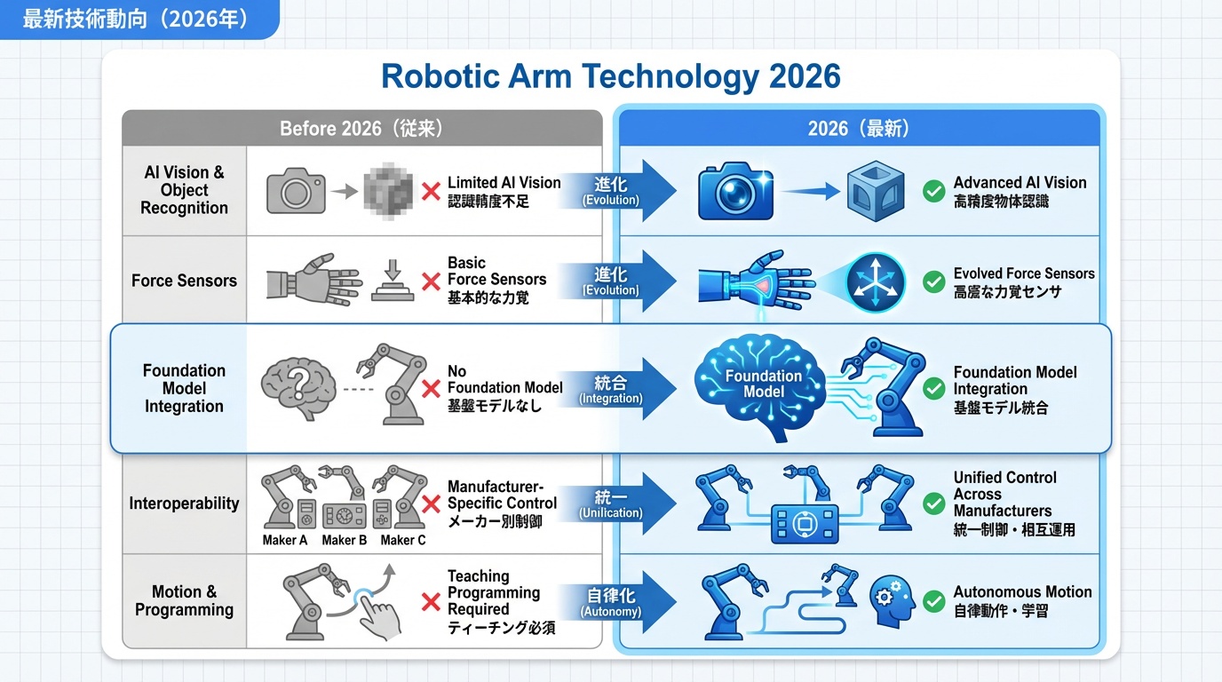 最新技術動向（2026年）