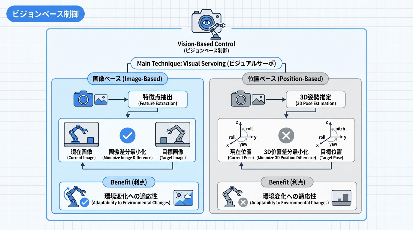 ビジョンベース制御