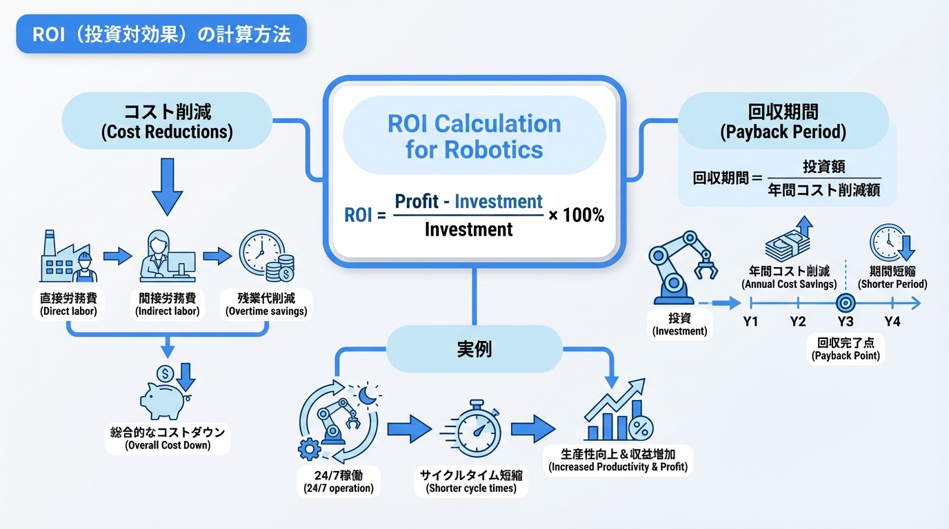 ROI(投資対効果)の計算方法