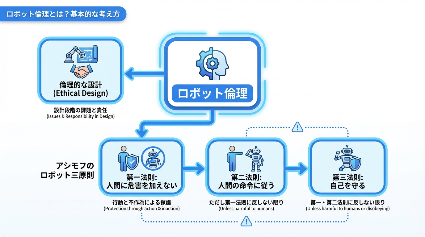 ロボット倫理とは？基本的な考え方