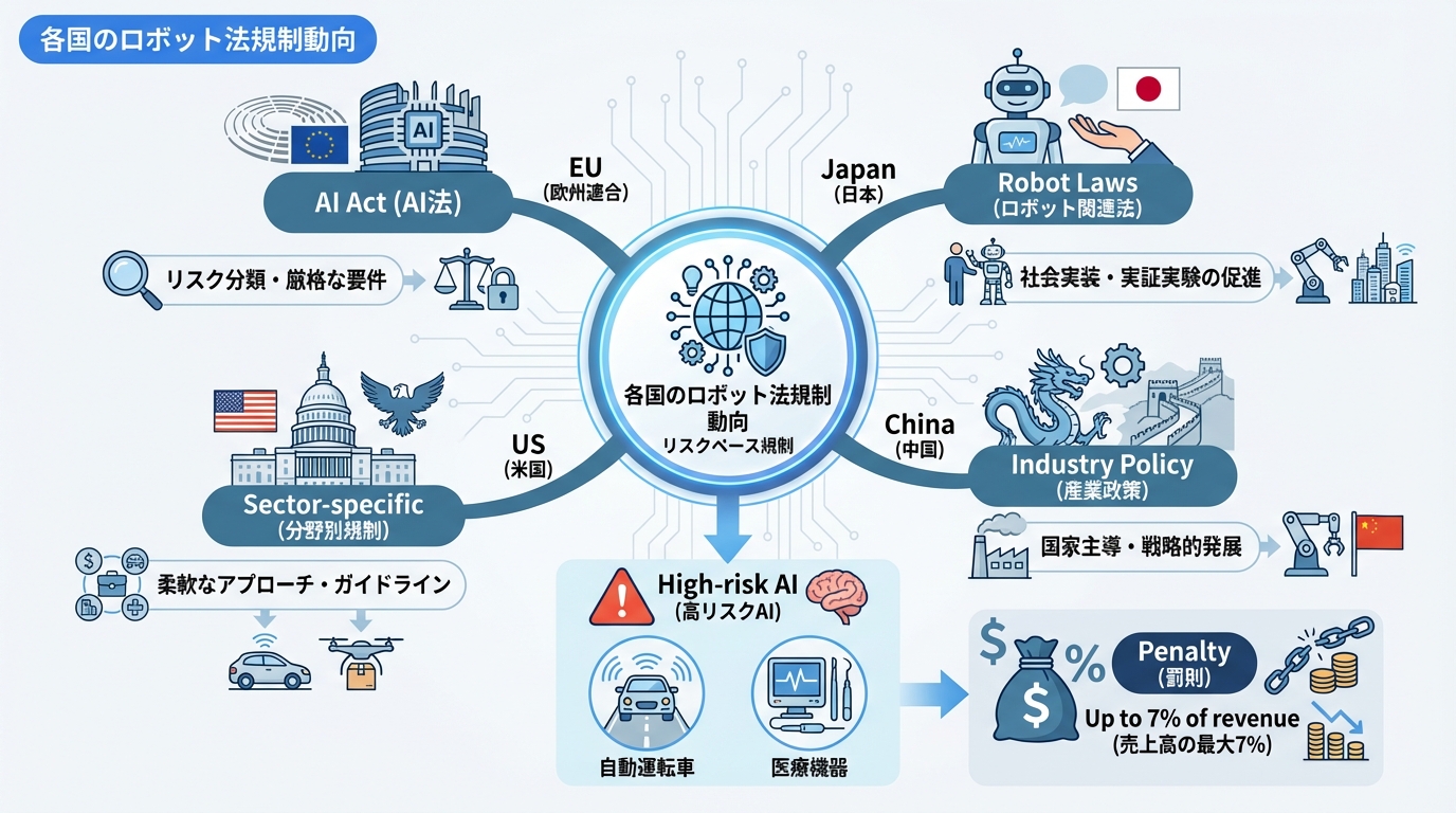 各国のロボット法規制動向