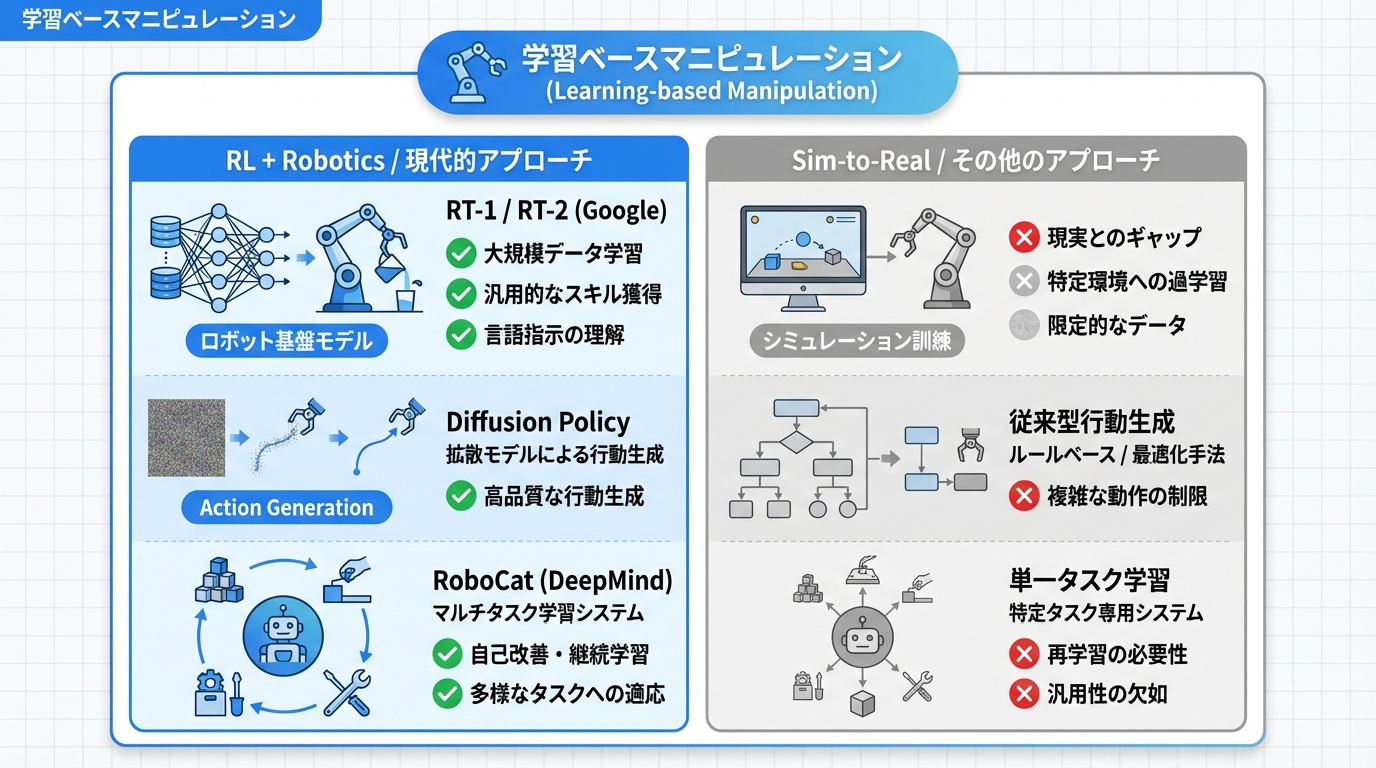 学習ベースマニピュレーション