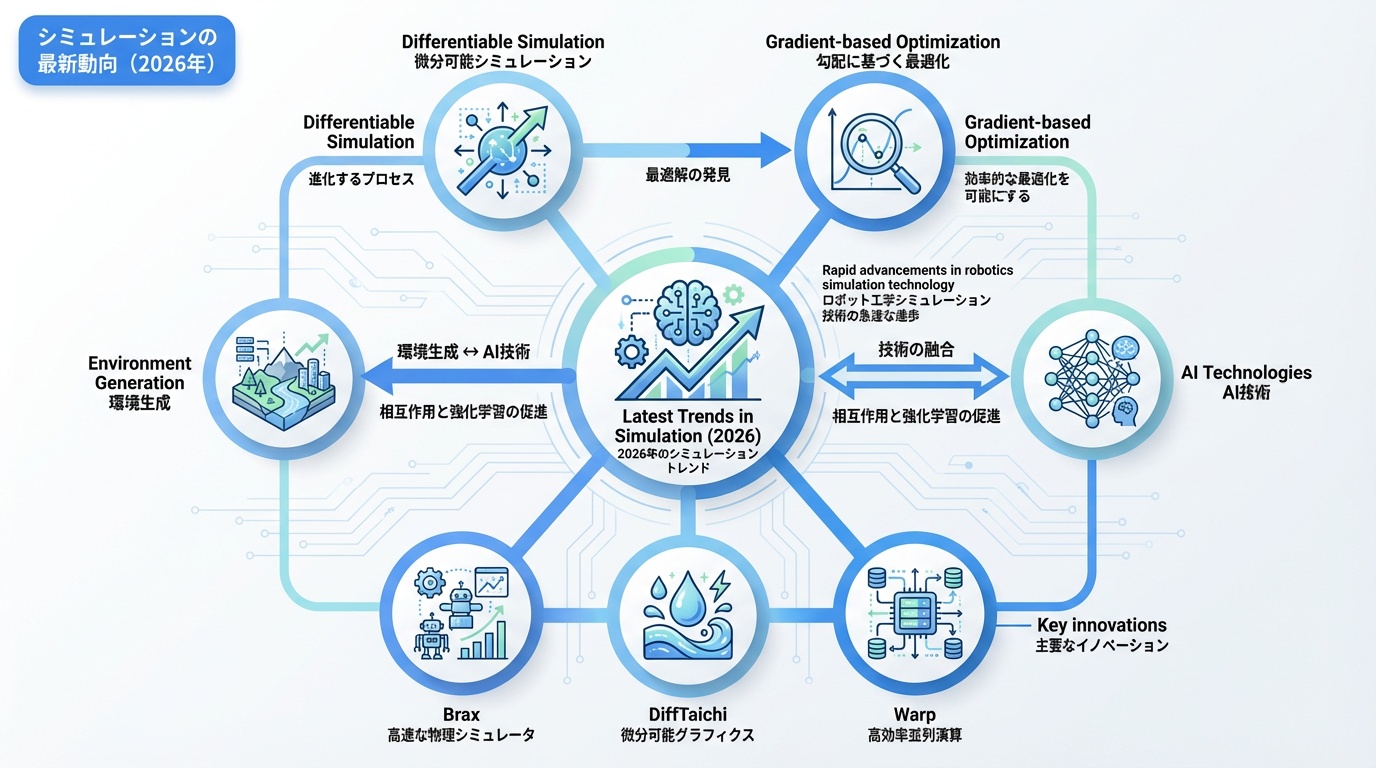 シミュレーションの最新動向（2026年）