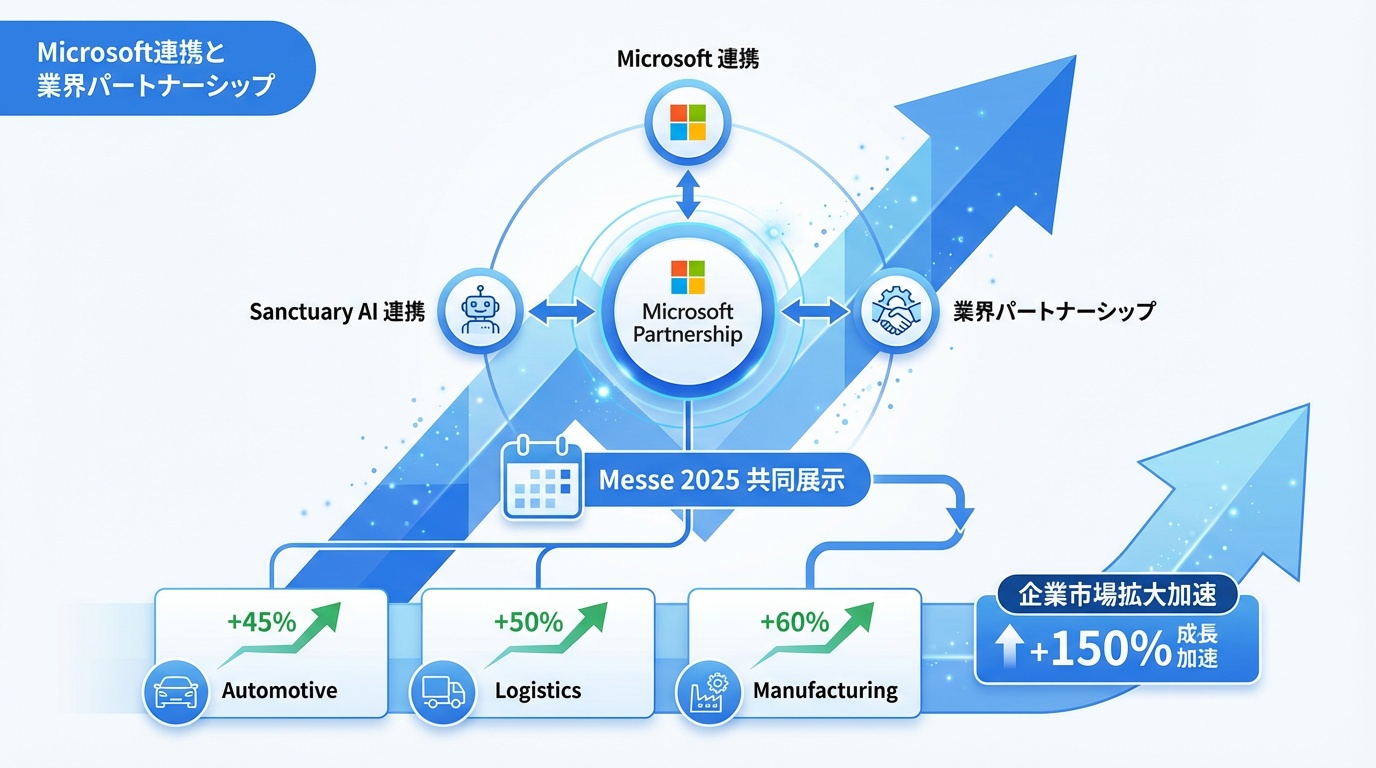 Microsoft連携と業界パートナーシップ