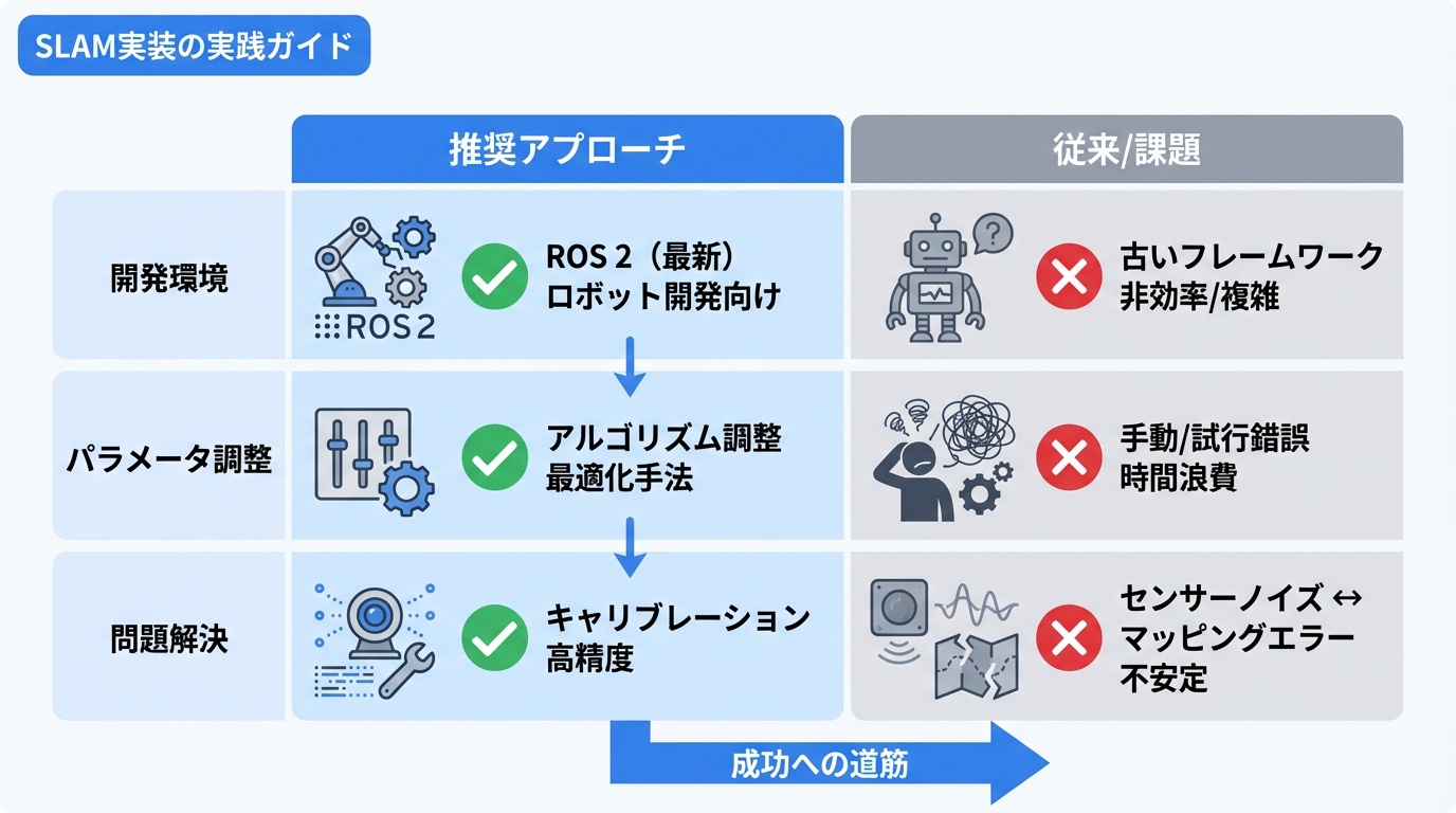 SLAM実装の実践ガイド