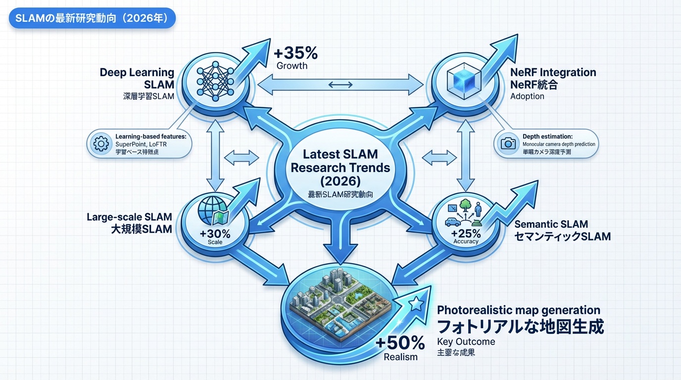 SLAMの最新研究動向（2026年）