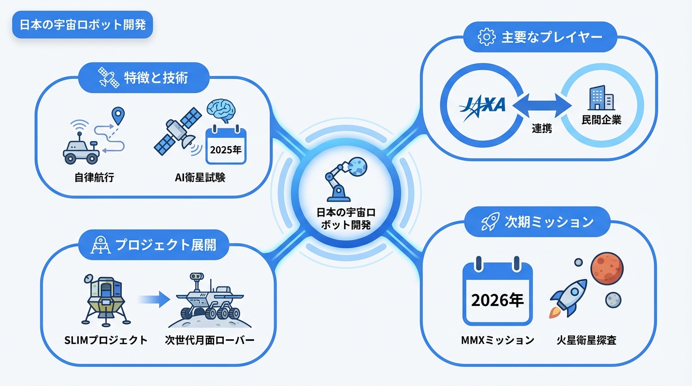 日本の宇宙ロボット開発