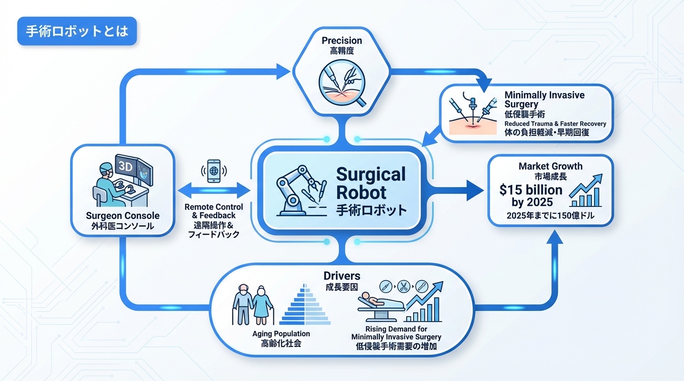 手術ロボットとは