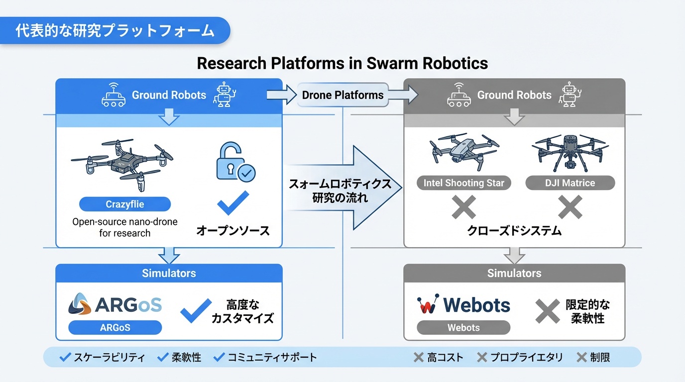 代表的な研究プラットフォーム