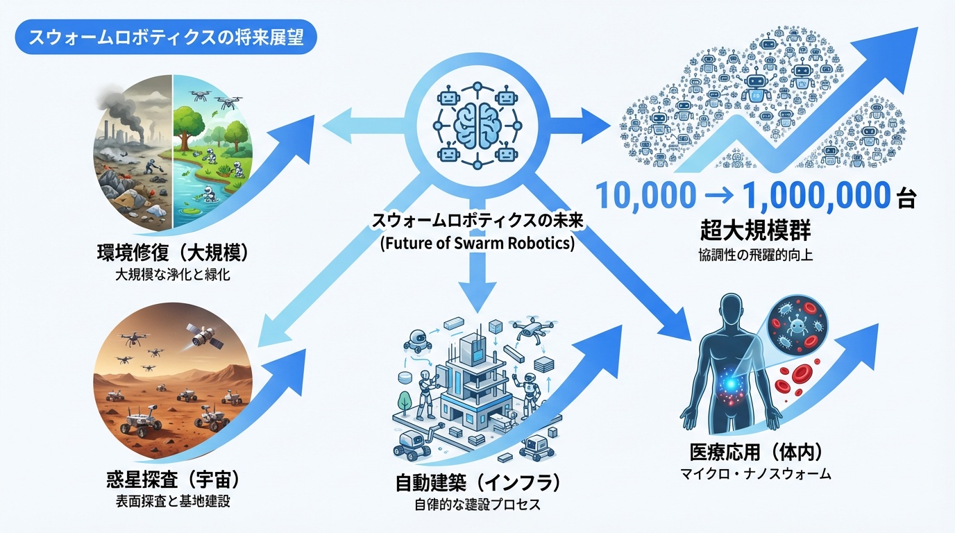 スウォームロボティクスの将来展望