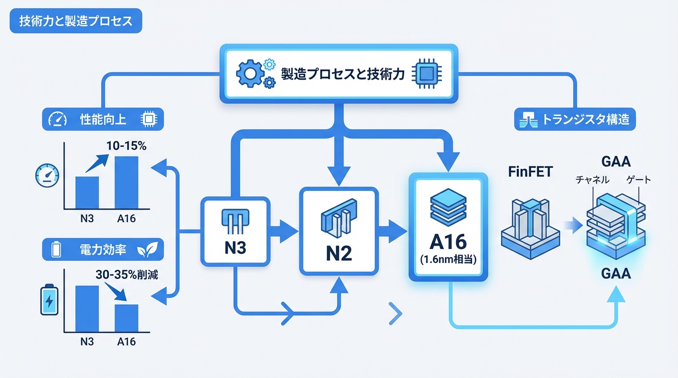 技術力と製造プロセス