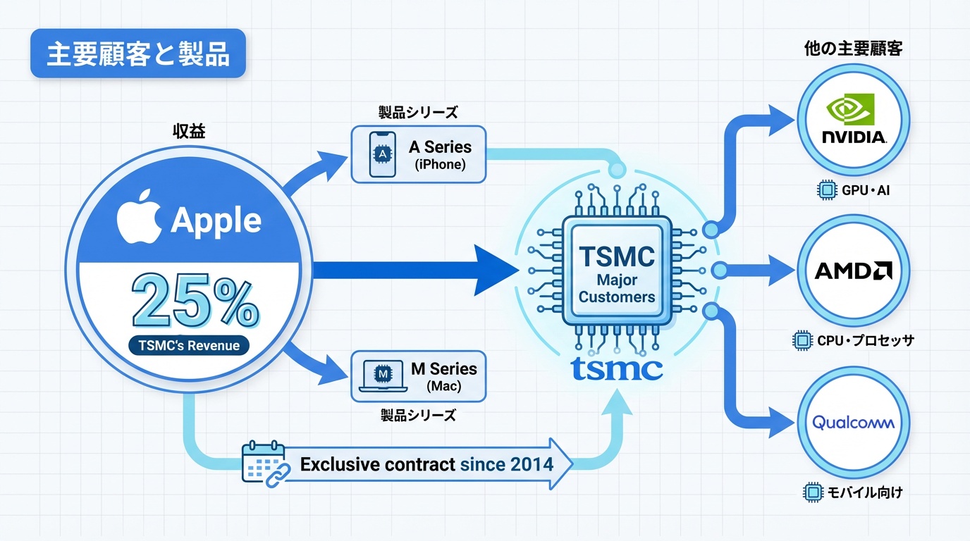主要顧客と製品