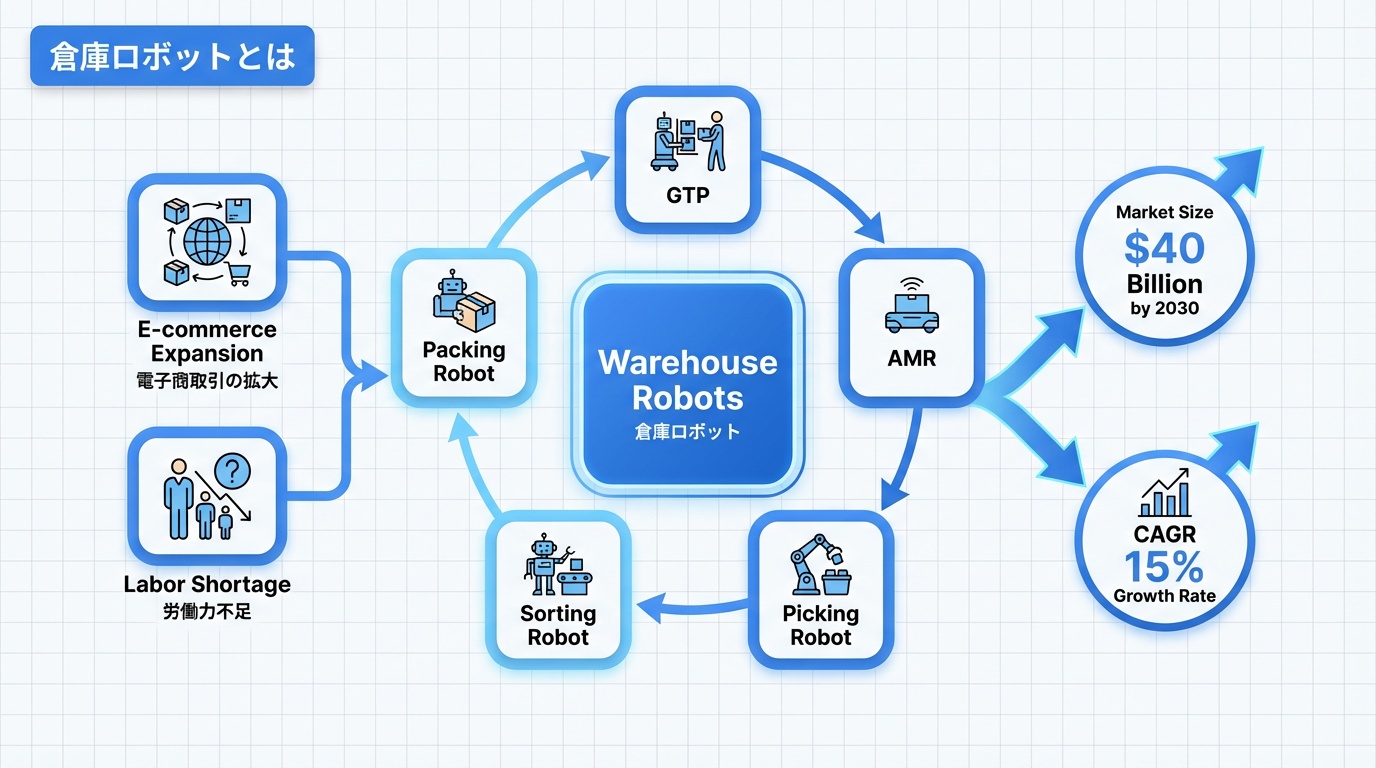 倉庫ロボットとは