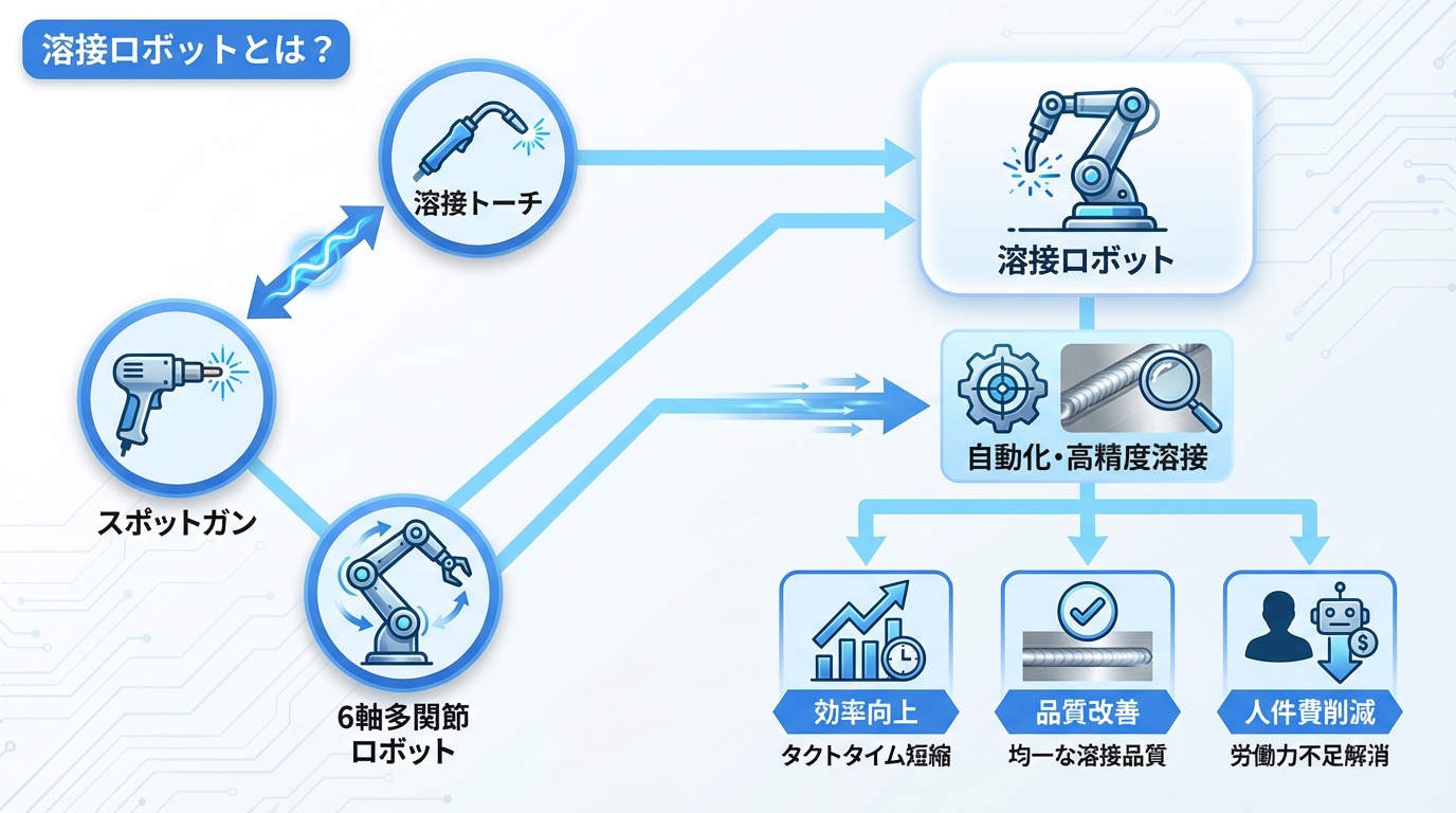 溶接ロボットとは?
