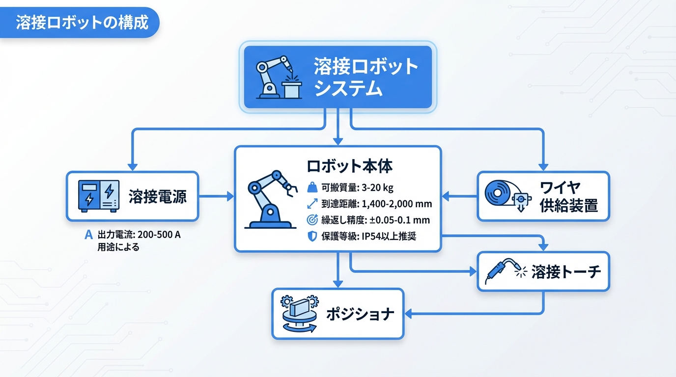溶接ロボットの構成
