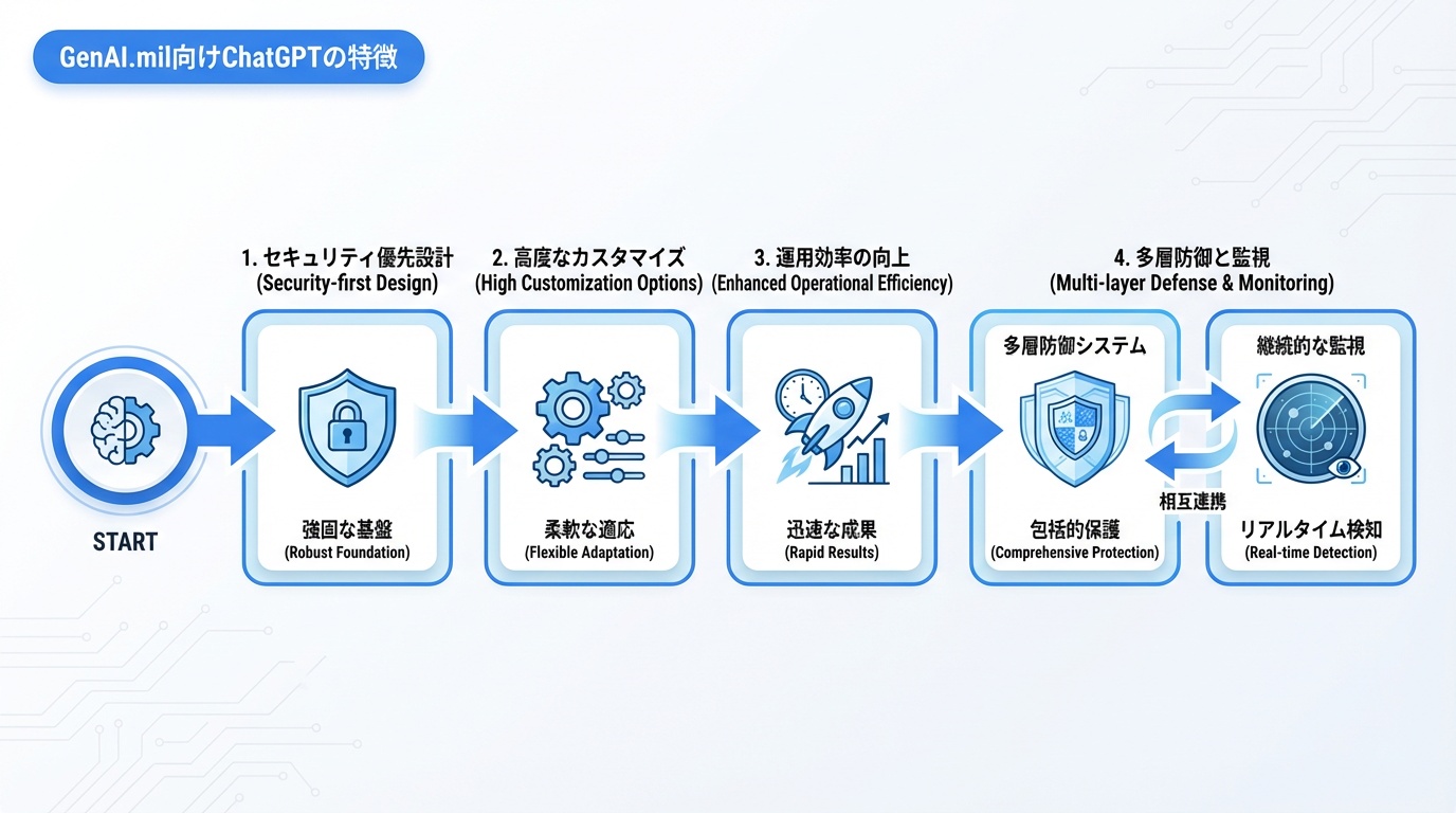 GenAI.mil向けChatGPTの特徴