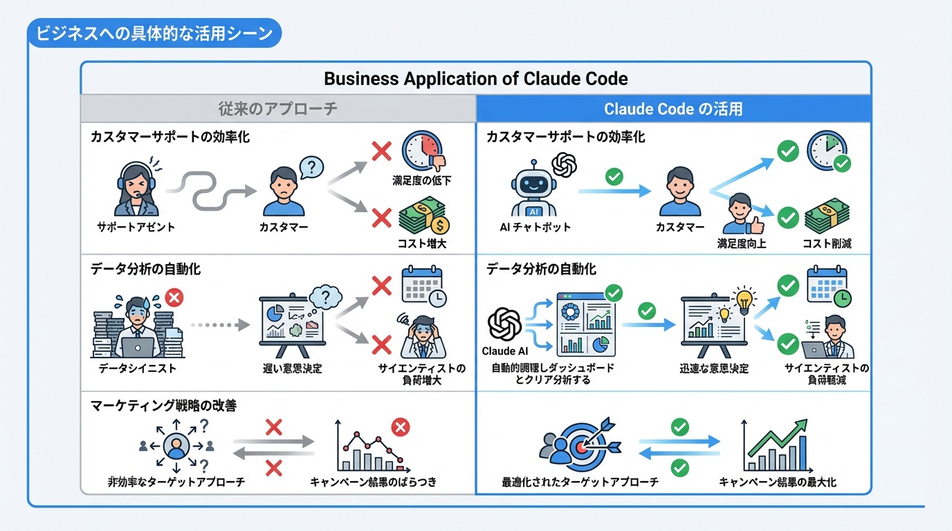 ビジネスへの具体的な活用シーン
