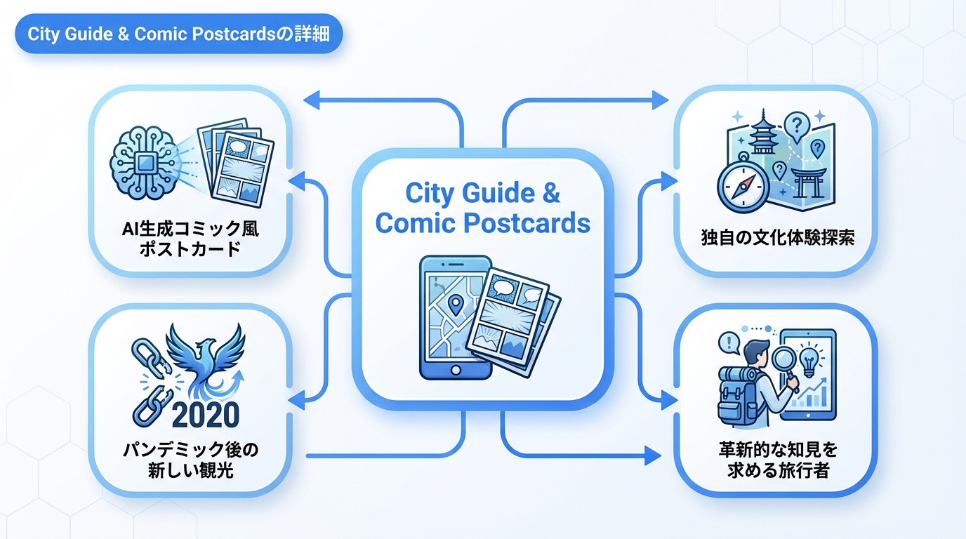 City Guide & Comic Postcardsの詳細