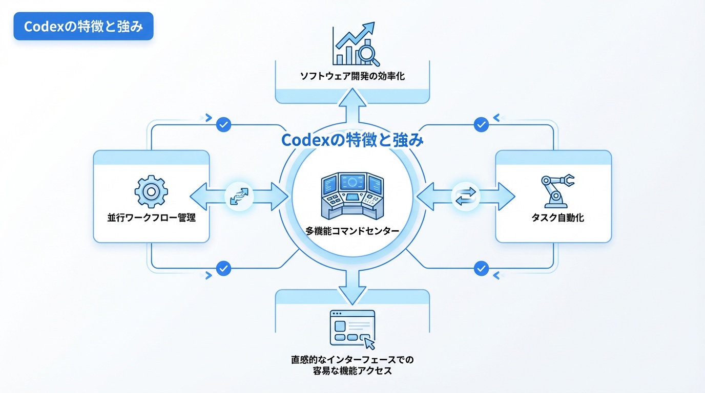 Codexの特徴と強み